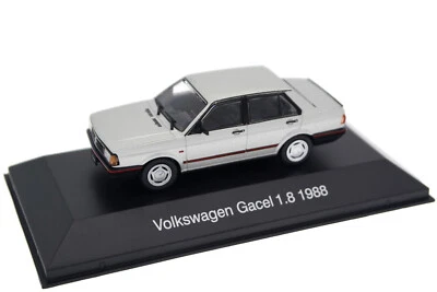 Atlas Volkswagen Gacel 1.8 1988 Silver 1:43 Scale 4 Inch US IMPORT DUTIES PAID - Image 1 of 4
