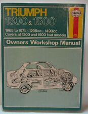 Haynes - Triumph 1300 & 1500/1965-1974 / Manuel Atelier Propriétaire -