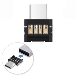 2pcs USB-C 3.1 Type C Male to USB Female OTG Adapter Converter For Tablet Phone - Picture 1 of 6