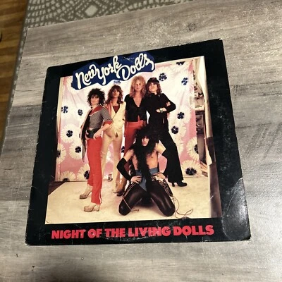 NEW YORK DOLLS,  Night Of The Living Dolls 1985 Mercury NM LP - Image 1 of 3