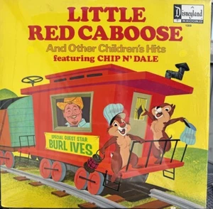 SEALED 1974 Disney LP record Little Red Caboose Burl Ives Chip N' Dale DL 1359 - Picture 1 of 4