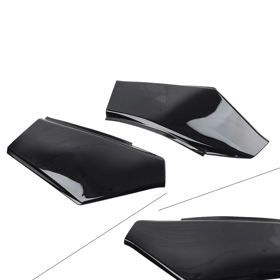 Cubiertas laterales izquierda derecha paneles negro brillante para Honda GL1500 Goldwing 1988-2000 Foto 1 de 4