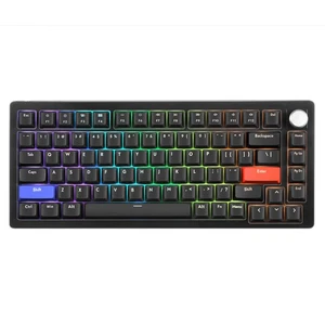 A75 Rapid Trigger Mechanische Tastatur TKL RGB Kabelgebunden USB Gaming Tastaturen 75%... - Bild 1 von 8