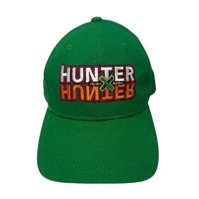 Gorra HUNTER x HUNTER Verde Anime Correa Ajustable Bordada Foto 1 de 4