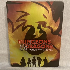 DUNGEONS & DRAGONS HONOR AMONG THEIVES 4K ULTRA HD UHD BLU-RAY STEELBOOK - Picture 1 of 7