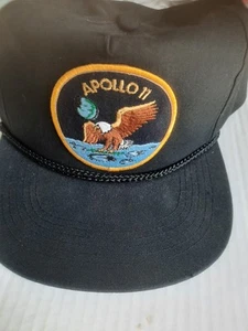 Apollo 11 NASA Vintage Trucker Hat Snapback Adjustable Good Preowned Condition. - Picture 1 of 4