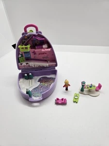 Vintage Bluebird 1996 Polly Pocket Snow Mountain Koffer - Bild 1 von 10