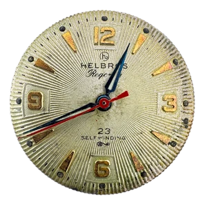 Vintage Helbros 23j Automatic Men's Wristwatch Movement A. Schild 1361 N Swiss - Picture 1 of 3