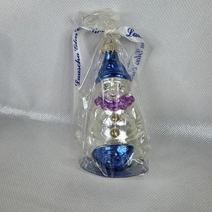 Vintage Krebs Lauscha Glass Creation Clown Sitting on Ball Christmas Ornament - Picture 1 of 6