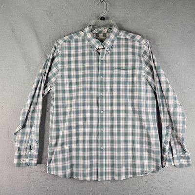 Southern Proper Shirt Mens Large Geen Plaid Henning Basic Button Down Office - Image 1 of 4