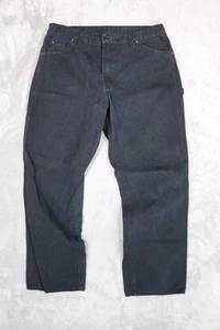 Dickies schwarze Ente Canvas abgenutzte Arbeitshose für Herren passt 36 x 31 - Bild 1 von 5