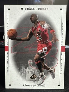 1999-00 Sp Authentic Michael Jordan Chicago Bulls #5 - Picture 1 of 12