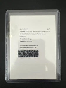 DIDIER DROGBA - PITCHSIDE SIGNATURES REDEMPTION - 24-25 SELECT EPL - Picture 1 of 2