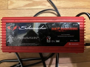 Schumacher Eléctrico 2A Batería Construida 4 Mantenimiento-Cargador de goteo-SP1296-B12 - Imagen 1 de 3