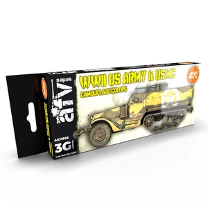 AK Interactive 3rd Gen AFV Paint Set - US Army & USMC Camouflage Colors - Bild 1 von 2