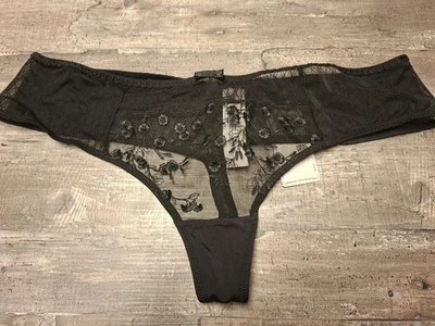 Triumph " Beauty-Full Couture Hipster-String " schwarz durchsichtig Gr.44 Neu  - Bild 1 von 2