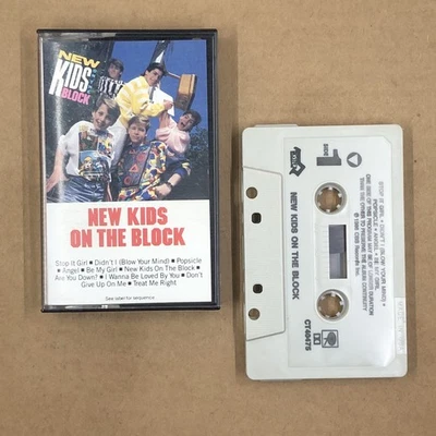 NEW KIDS ON THE BLOCK Cassette Tape 80s Dance Pop DIDNT I BLOW YOURE MIND - Image 1 of 4