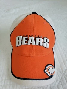 Chicago Bears NFL Licencia Sombrero Reebok Gorra Gancho y Lazo Fútbol - Imagen 1 de 5
