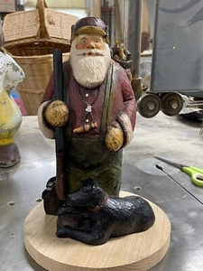 Ducks Unlimited December 26th Figurine LE 785/4000 Santa Stuart Bond - Picture 1 of 7