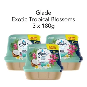 3 x Glade Gel Bagno Profumato Deodorante ed Elimina Odori Discreto - Foto 1 di 4