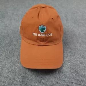 BARCLAYS GOLF AHEAD VINTAGE HAT CAP RUSTY ORANGE ADJUSTABLE NWOT - Picture 1 of 8