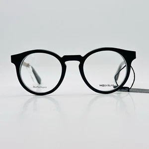 Woodfellas Brille Damen Herren rund espresso Büffelhorn Horn Echthorn 10905 NEU - Bild 1 von 11