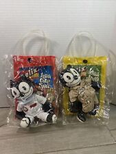 VTG Applause Felix The Cat Plush Book Gift Set Inside Outer Space Jungle Jitters