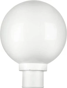 KastLite Lamp Post Globe Combo | 10" Lens with Fitter & 5000K LED Bulb - Picture 1 of 16