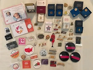 Rare find!  Avon Representative/Recruiter Lapel Pins! - Picture 1 of 1
