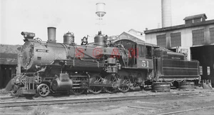 3B463 RP 1930s/40s GREAT WESTERN RAILROAD 280 LOCO #51 - Picture 1 of 1