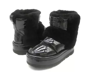 UGG CLASSIC CHILLAPEAK SHINE DAMEN STIEFEL WILDLEDER SCHWARZ US 7 /UK 5 /EU 38 /JP 24 - Bild 1 von 5