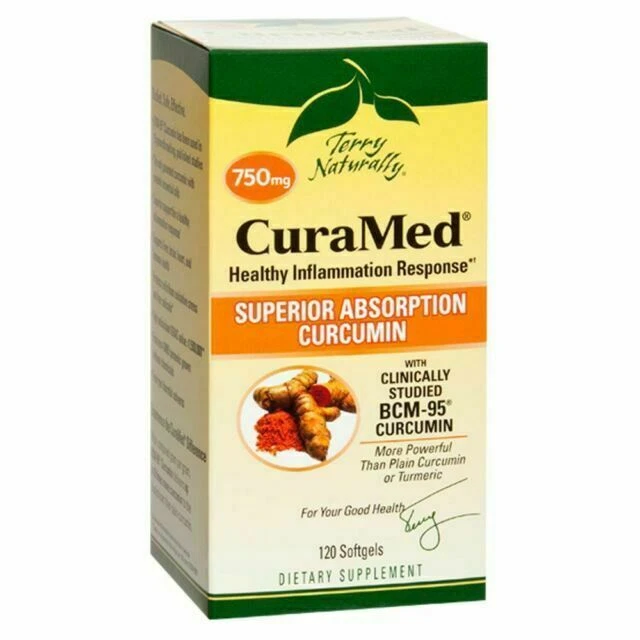Terry Naturally CuraMed Superior Absorption 750mg Softgels - 120 Count - Image 1 of 1