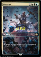 MTG Foil Promo War of the Spark Time Wipe NM/M