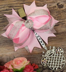 Personalised stunning pram charm in baby pink girls boys - Picture 1 of 1