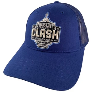2023 Busch Light Clash At The Coliseum Hat NASCAR Snapback Mesh Trucker Cap NEW! - Picture 1 of 8