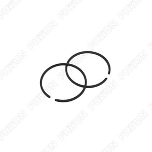 Cylinder Piston Ring For 2 Stroke Brushcutter Chainsaw Trimmers Auger Power Tool - Picture 1 of 6