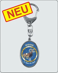 Key holder star sign Aries 40 x 30 mm - Imagen 1 de 1