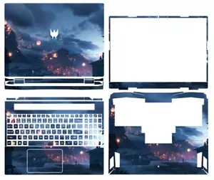 Dazzle Protector Skin Stickers For Acer Predator Helios 16 PH16-71 - Picture 1 of 45