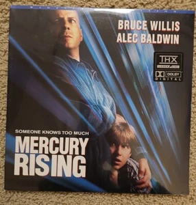 Mercury Rising Laserdisc widescreen edition new sealed - Picture 1 of 2