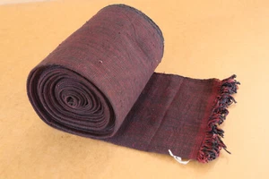 Vintage Textile Homespun Fabric Antique Cotton Weave 7 yards Early 20th 1940s - Picture 1 of 11