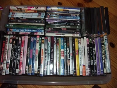 You Pick DVD Movies 1 for $6.00, 2 for $6.60, 3 for $9.07, 4 for $11, Free Ship Foto 1 de 4