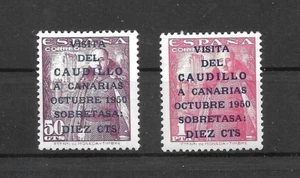 EDIFIL 1083A y 1083B España 1950. Nuevos sin charnela y Certificado CMF - Imagen 1 de 3