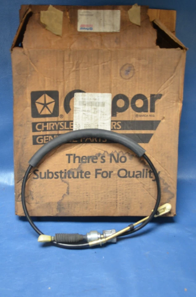 Nuevo de Lote Antiguo Mopar 1984-87 Cable de Cambio de Transmisión Manual Dodge 600 Charger Daytona Lancer Ram Foto 1 de 4