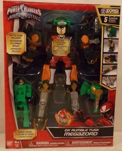 Combinazione Power Rangers Ninja Steel DX Rumble Tusk Megazord 5 Zords! Deluxe SIGILLATO - Foto 1 di 2