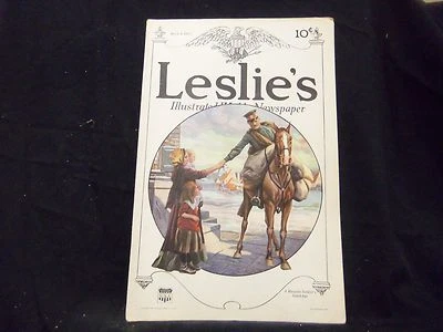 1915 MARCH 4 LESLIE'S WEEKLY MAGAZINE - RUSSIAN SOLDIER'S GOOD-BYE - ST 1313 - Image 1 of 2