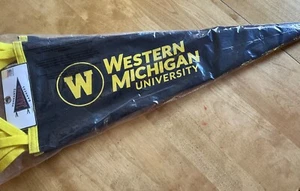 Western Michigan University Pennants/Banners by Jardine: 5 pack-New/Sealed - Picture 1 of 5