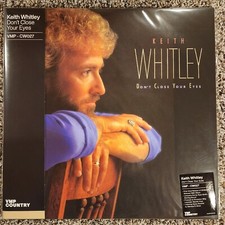 Keith Whitley Don't Close Your Eyes VMP 180g Lavender Marble Vinyl Limited Ed LP