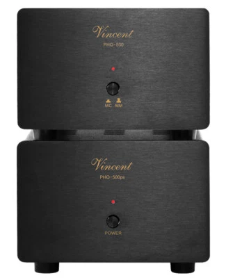 VINCENT PHO-500 PREAMPLIFICATORE PHONO BLACK NUOVO - Immagine 1 di 2