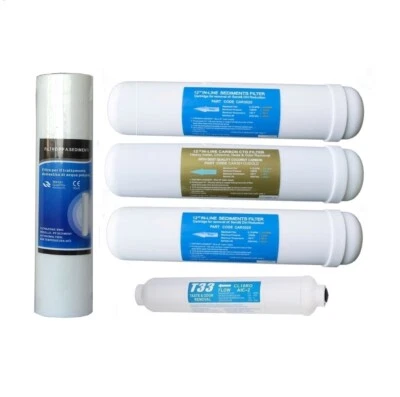 DC SOLUTION Kit Filtri 12 pollici depuratore acqua potabile purificatore osmosi inversa casa