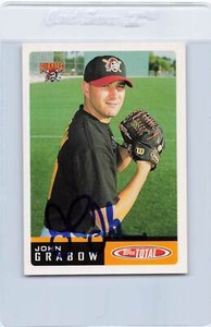 2002 Topps Total #693 John Grabow Pirates Signed Auto *H6382